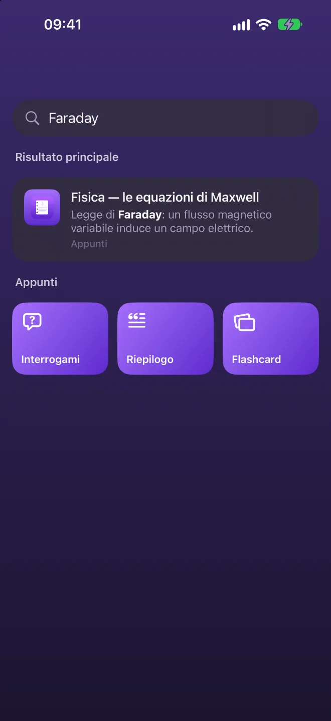 Una lezione trovata con Spotlight